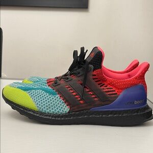 ADIDAS ULTRABOOST DNA SOLARS SLIME MULTICOLOR SNEAKERS MENS SIZE 9